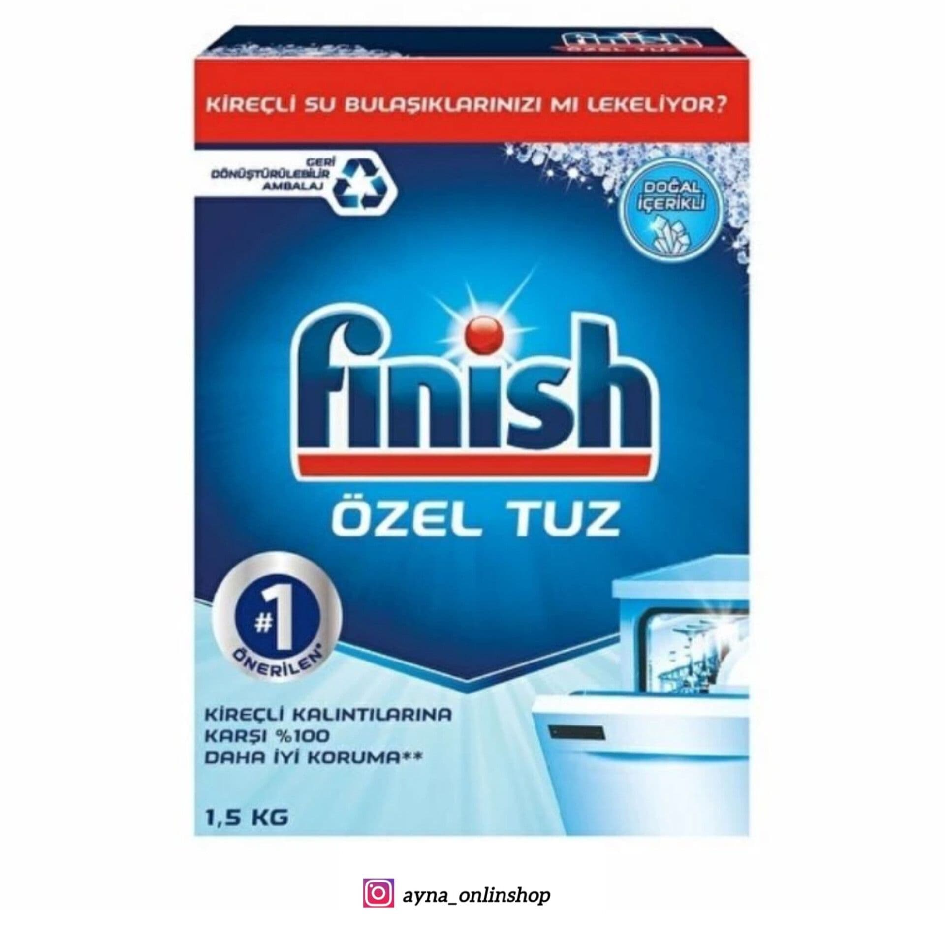 نمک ماشین ظرفشویی فینیش مدل Ozel Tuz