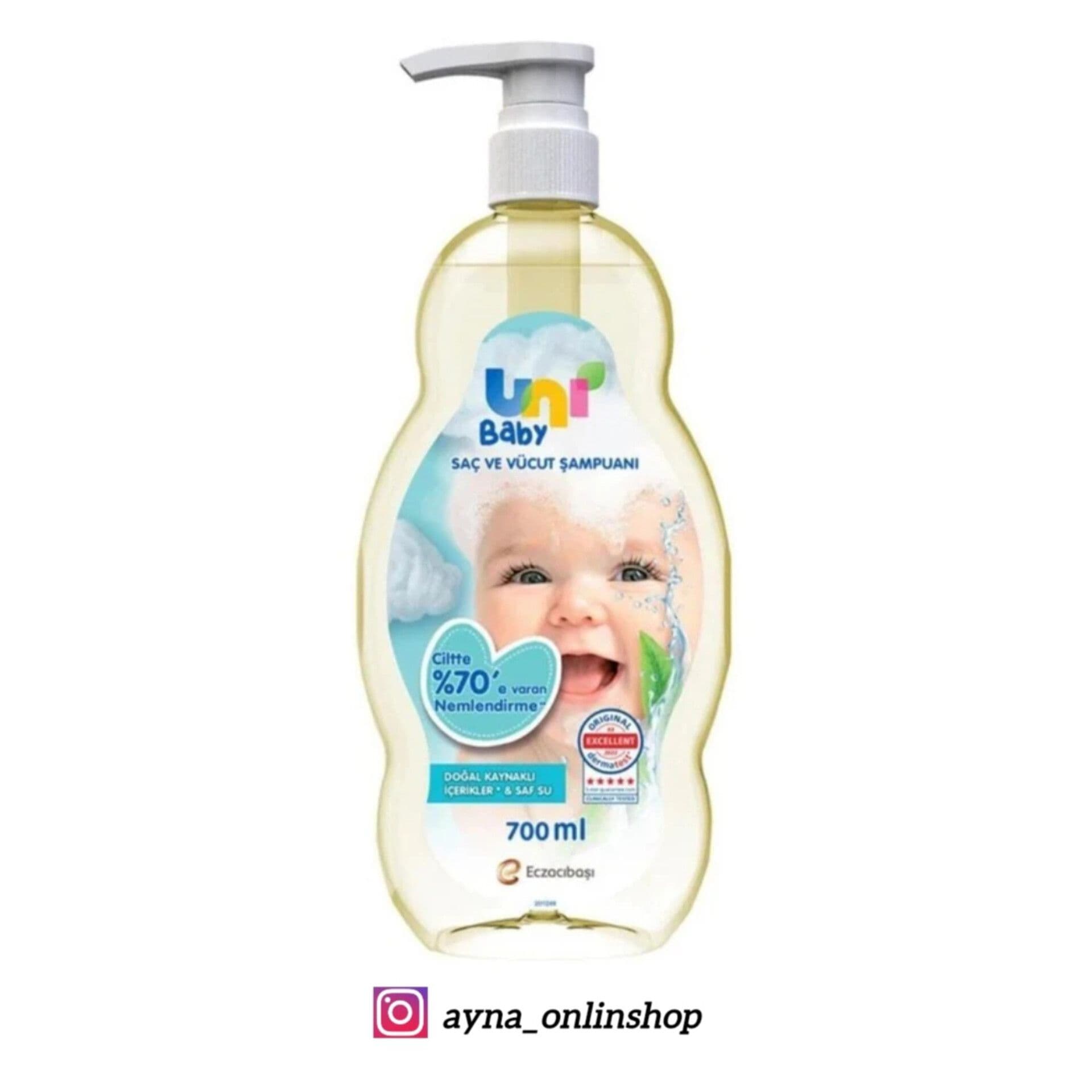 شامپو سر و بدن کودک یونی بیبی