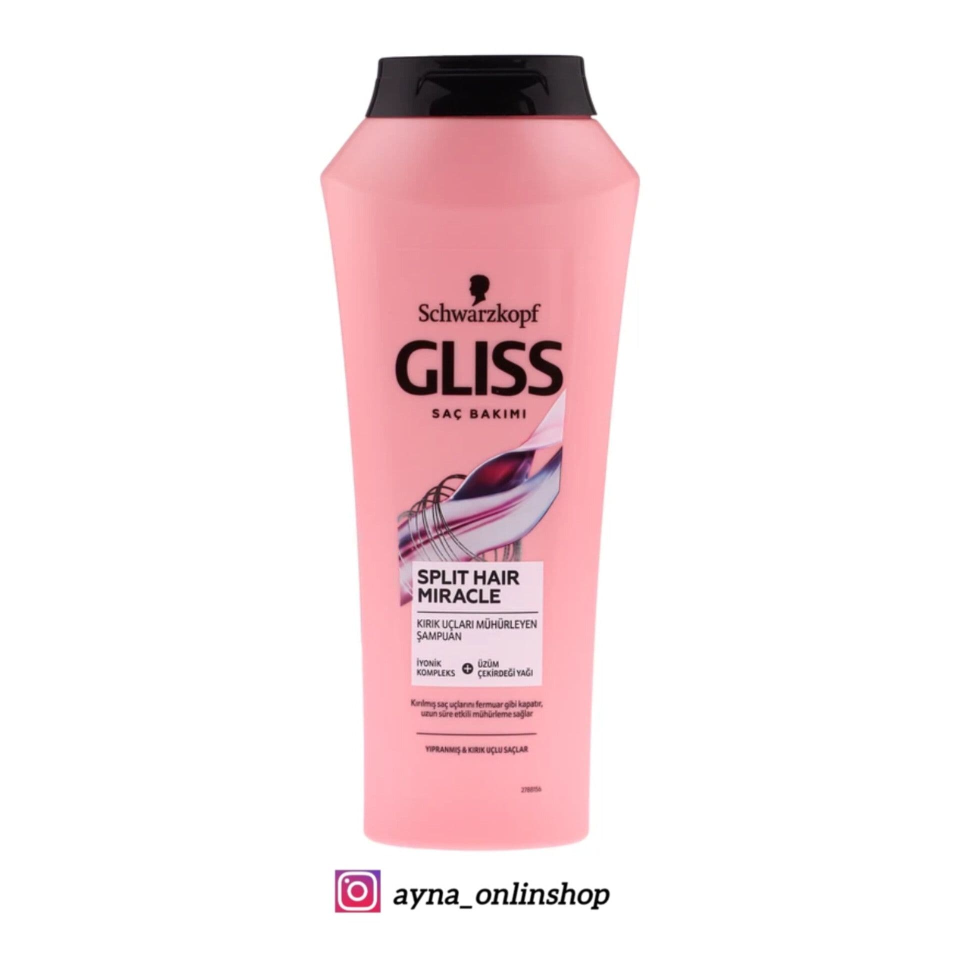 شامپو مو گلیس مدل Split Hair Miracle