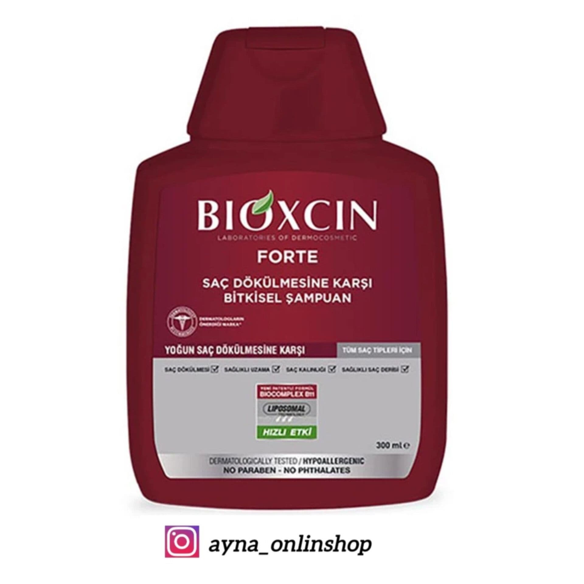شامپو ضد ریزش فورت بیوکسین bioxcin forte
