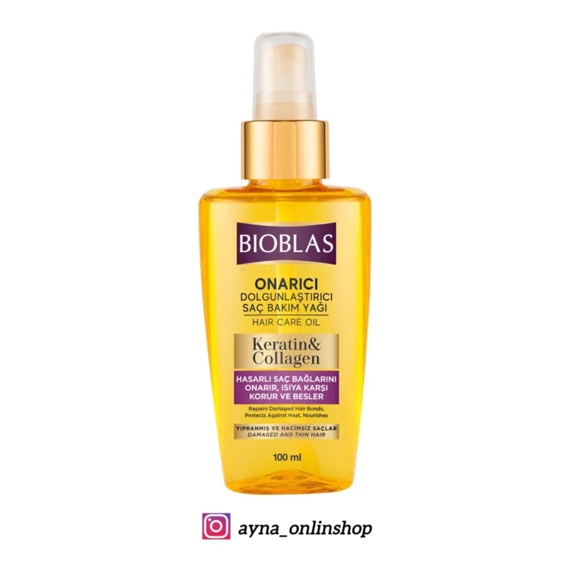 روغن آرگان بیوبلاس Bioblas مدل Botanic Oil