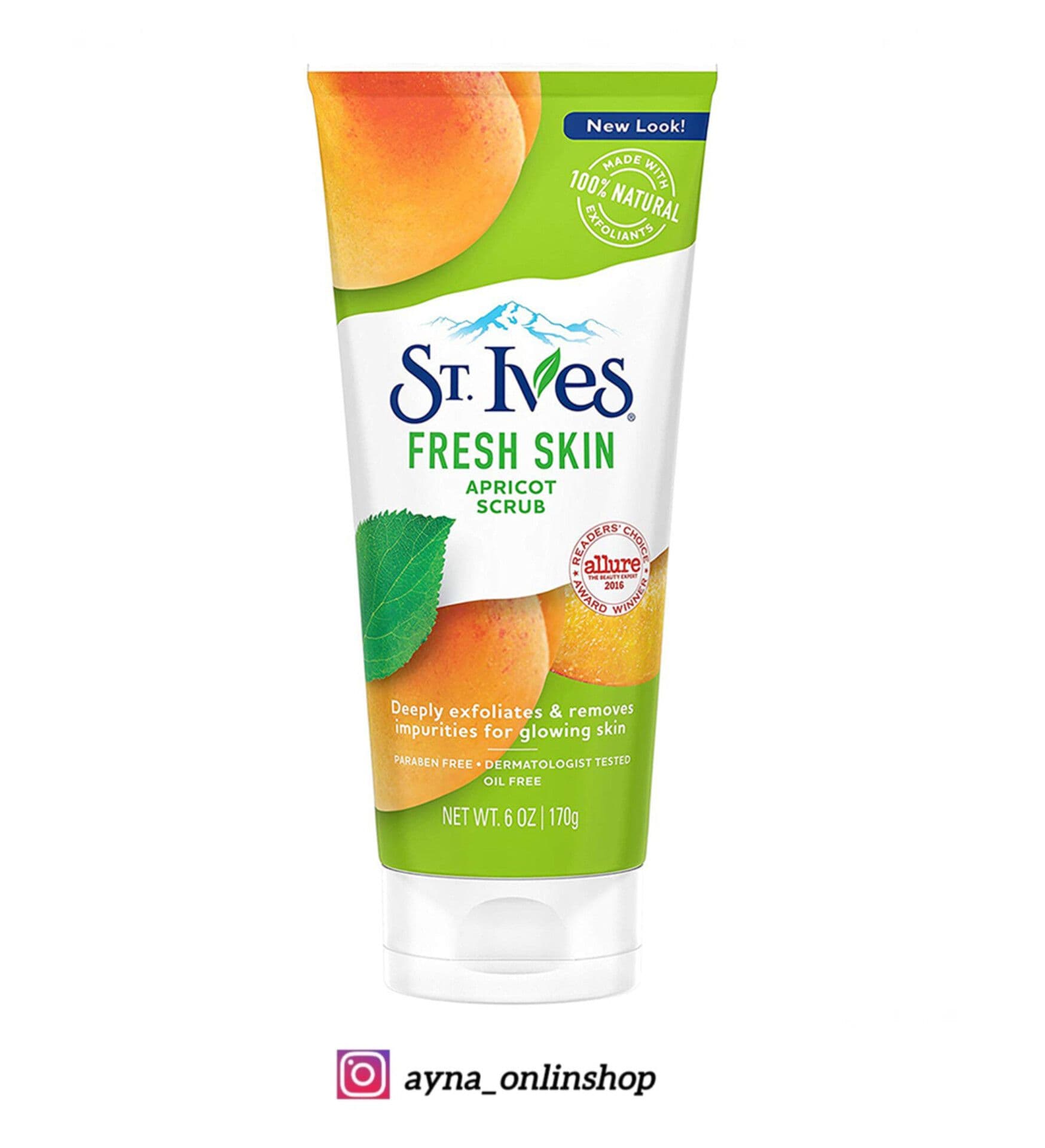اسکراب سنت ایوز مدل Fresc Skin Apricot