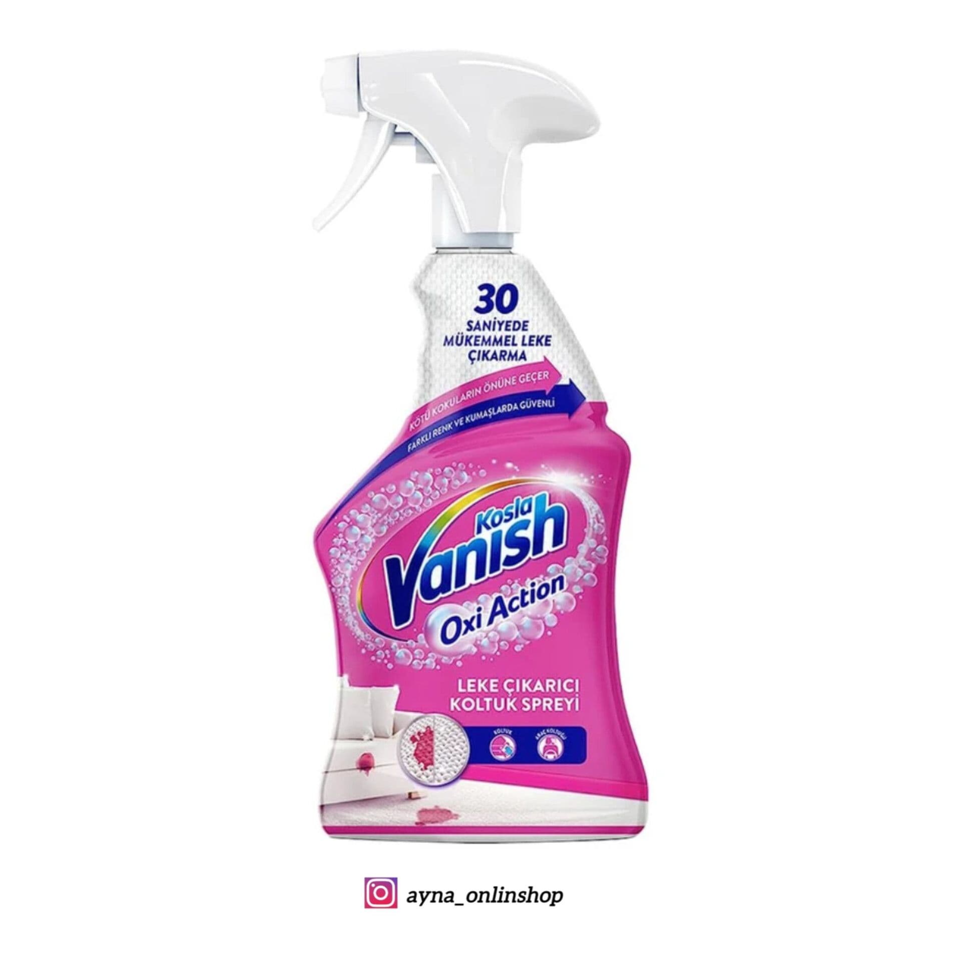 اسپری فرش و مبل ونیش مدل Oxi Action