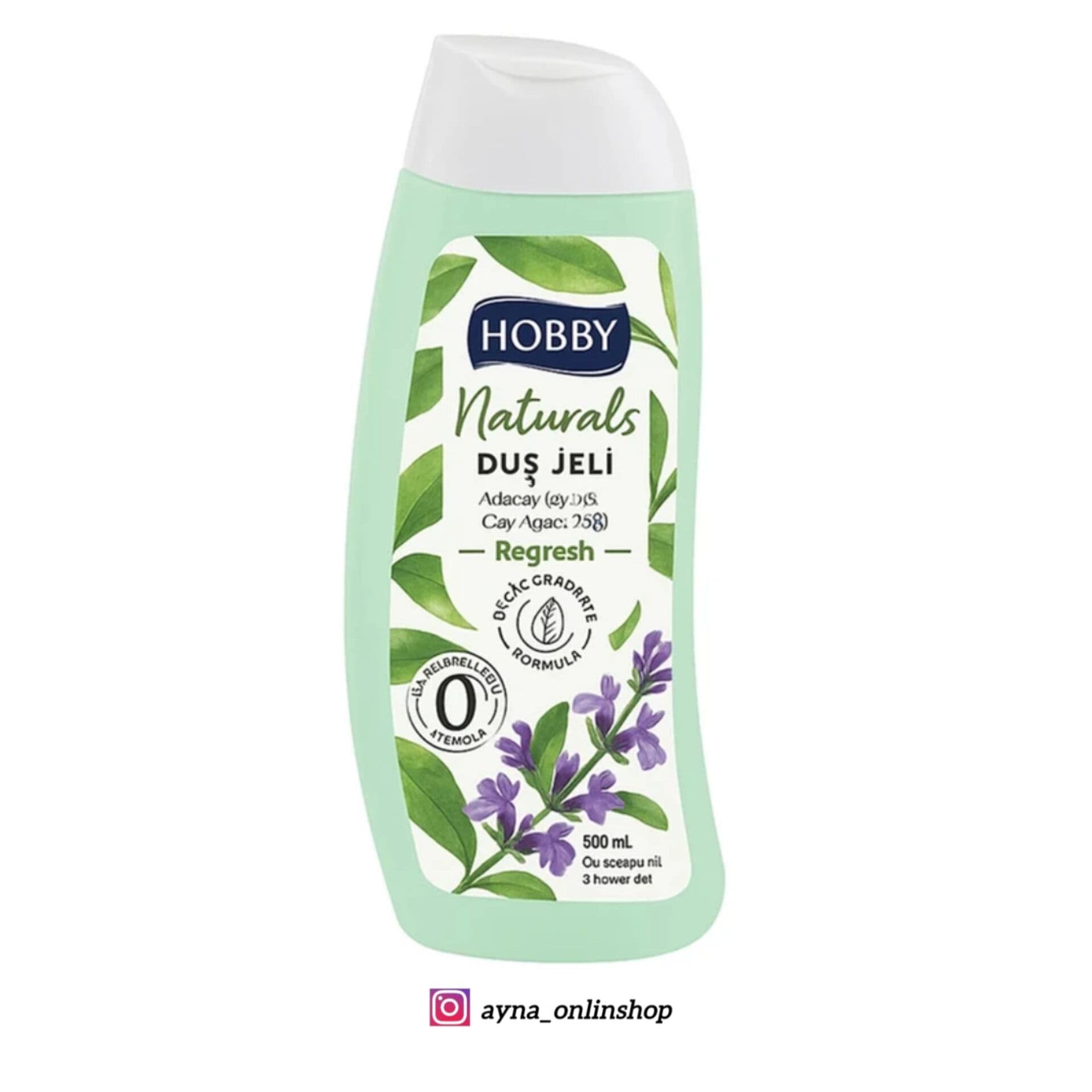 شامپو بدن هوبی Hobby مدل Naturals