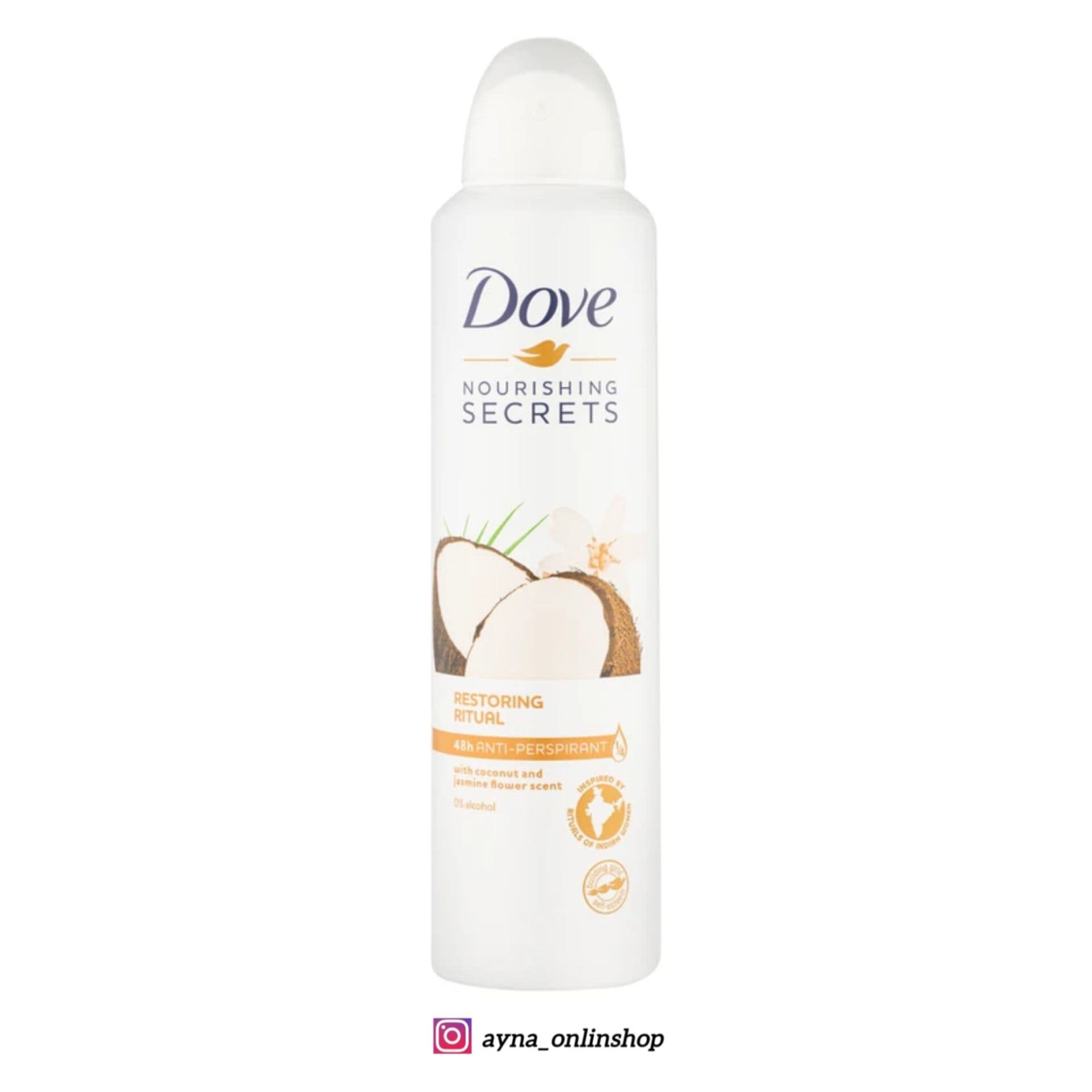 اسپری ضد تعریق زنانه داو مدل Coconut