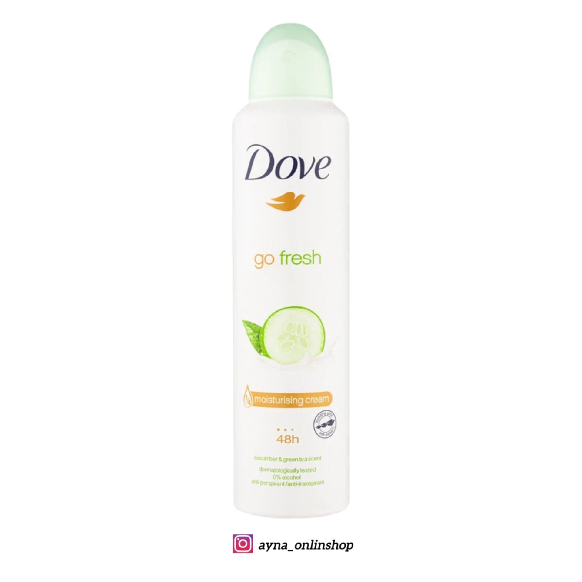 اسپری ضد تعریق زنانه داو مدل Go Fresh
