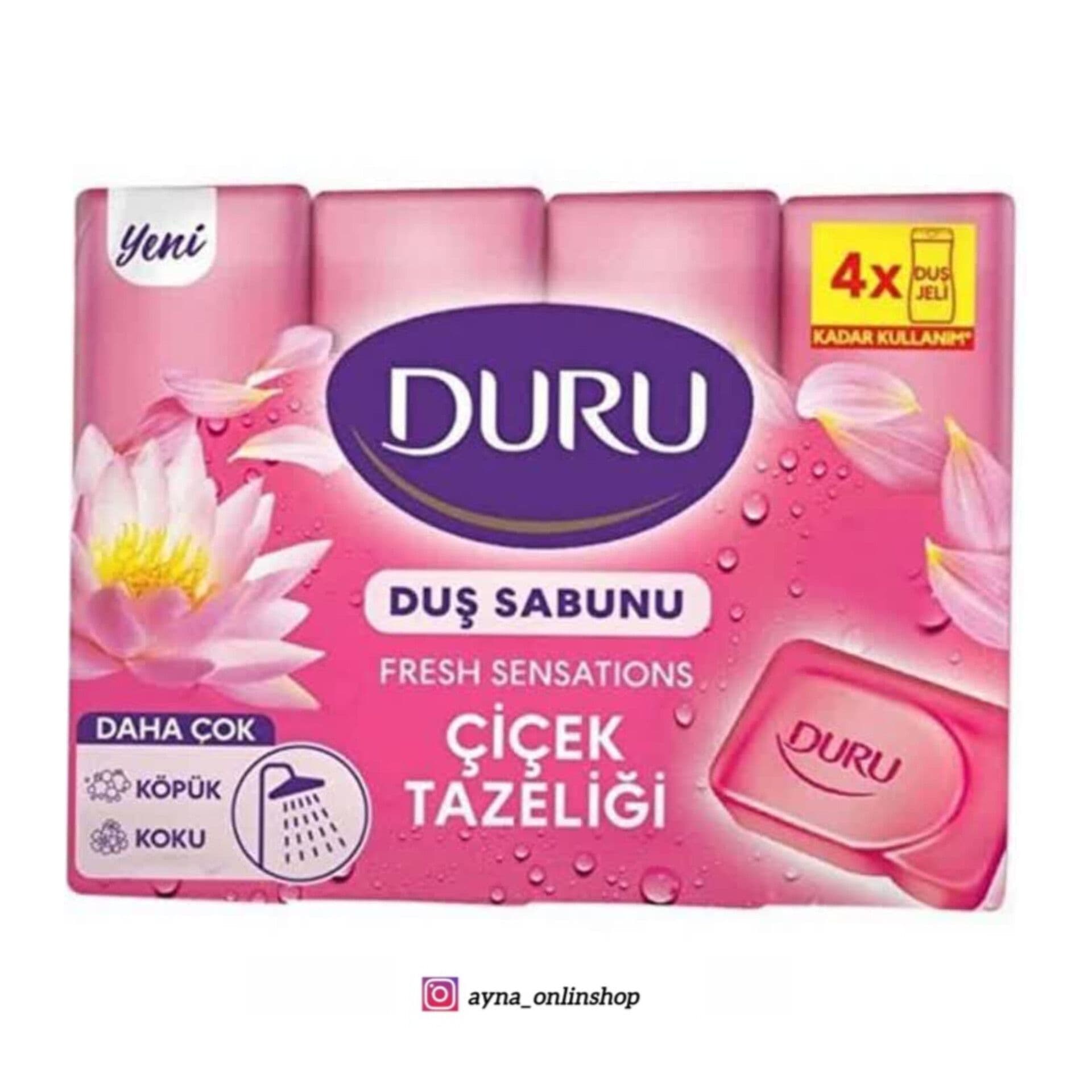 صابون حمام دورو Duru مدل Çiçek Tazeği