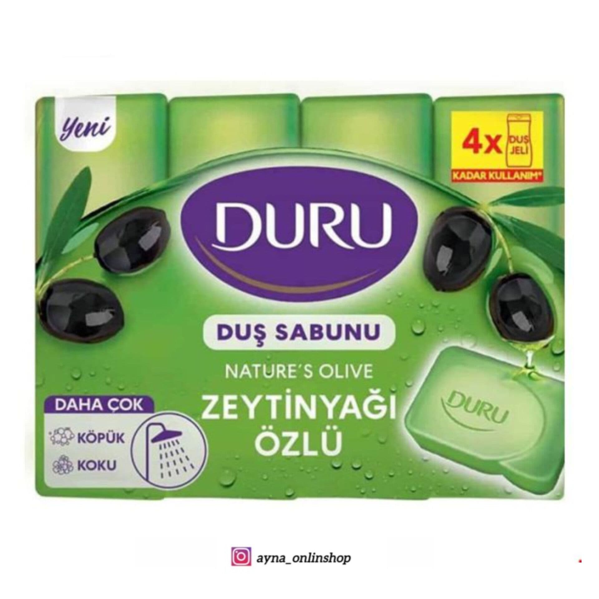 صابون حمام دورو حاوی روغن زیتون