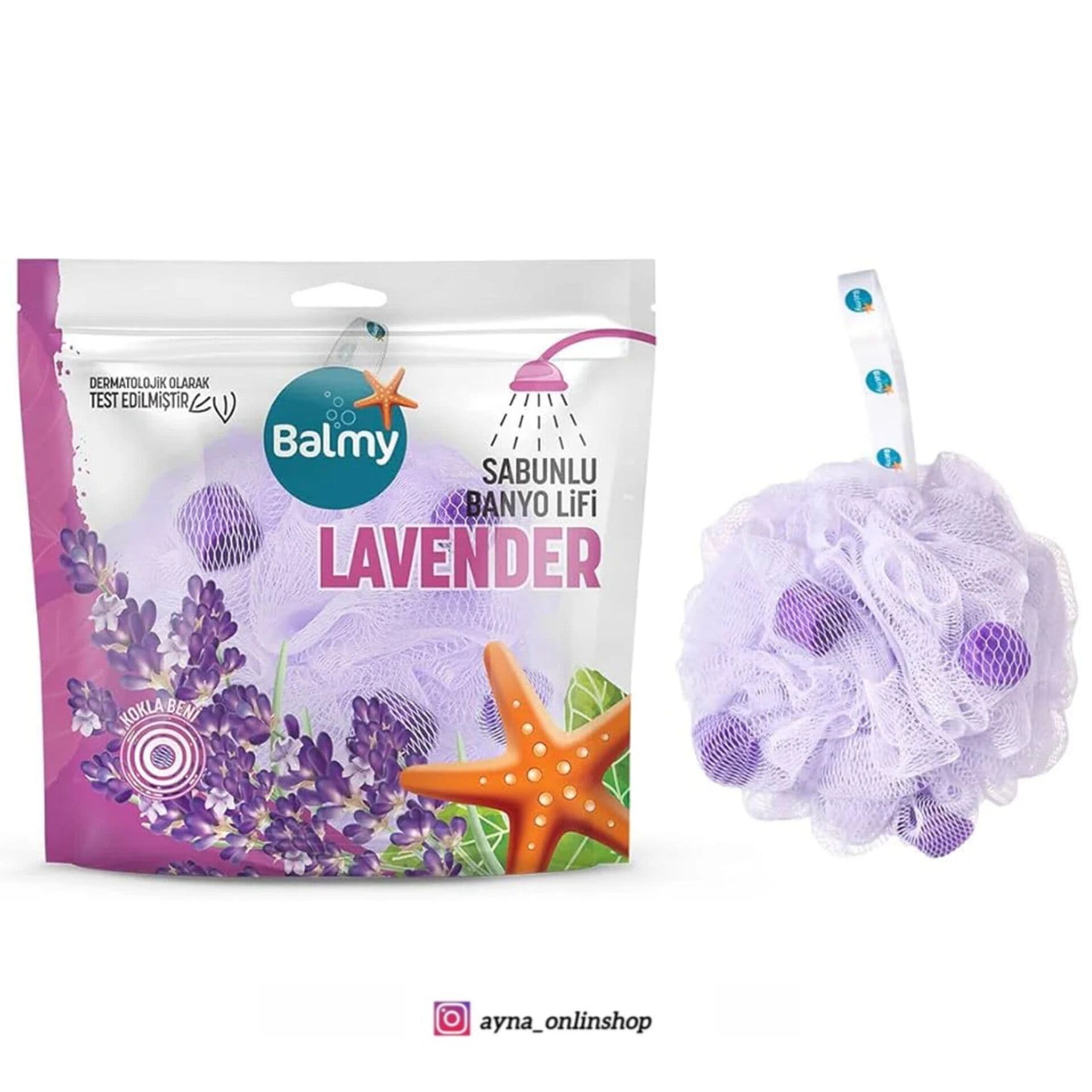 لیف صابون حمام بالمی Balmy رایحه لوندر