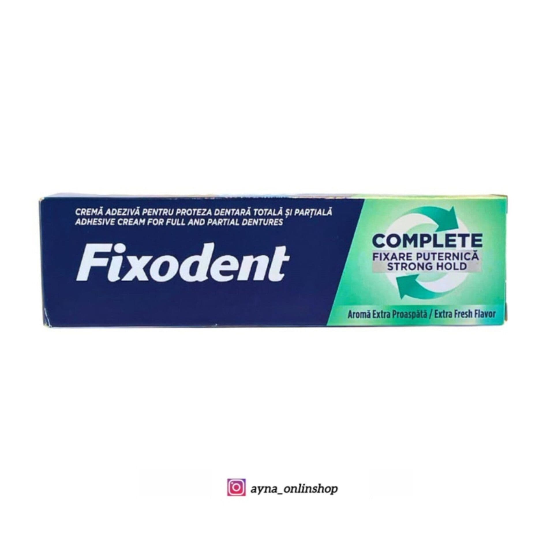 چسب دندان مصنوعی فیکسودنت Fixodent